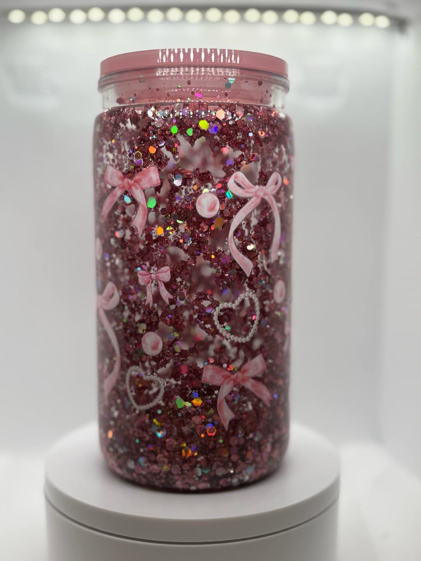 Snow Globe Acrylic Cup