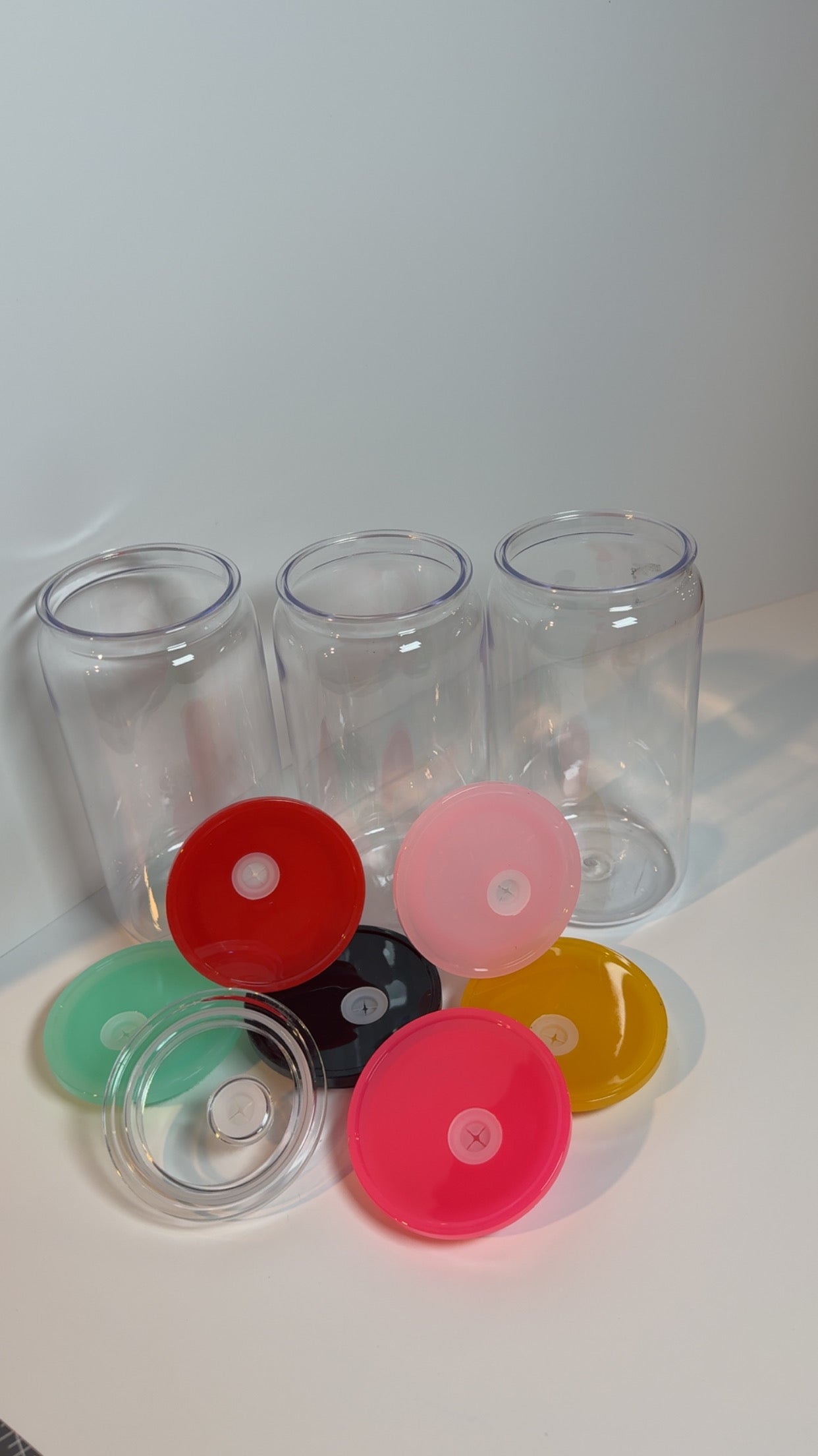 Snow Globe Acrylic Cup